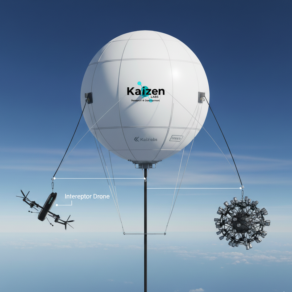 AeroSentinel™ – Tethered High-Altitude Detection & Intercept Platform